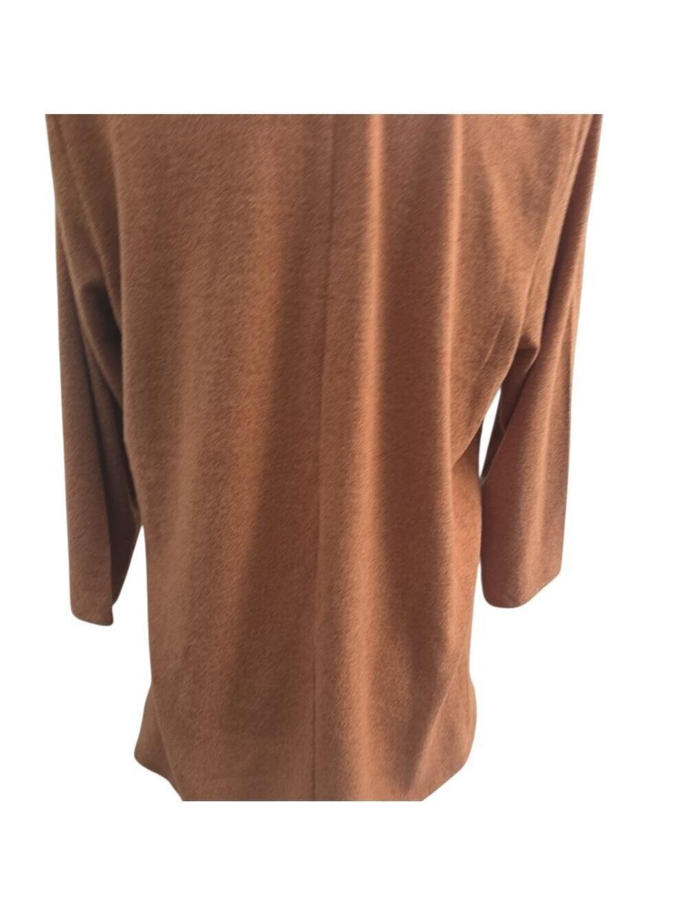 NwT New Pumpkin Print Brown Tunic Top - Picture 6 of 12